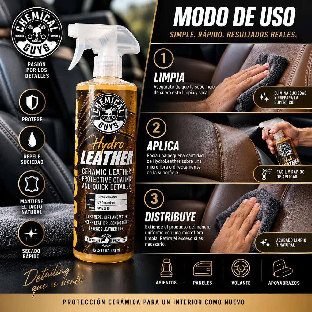 chemical-guys-hydroleather-473ml-modo-de-uso-cuero.webp