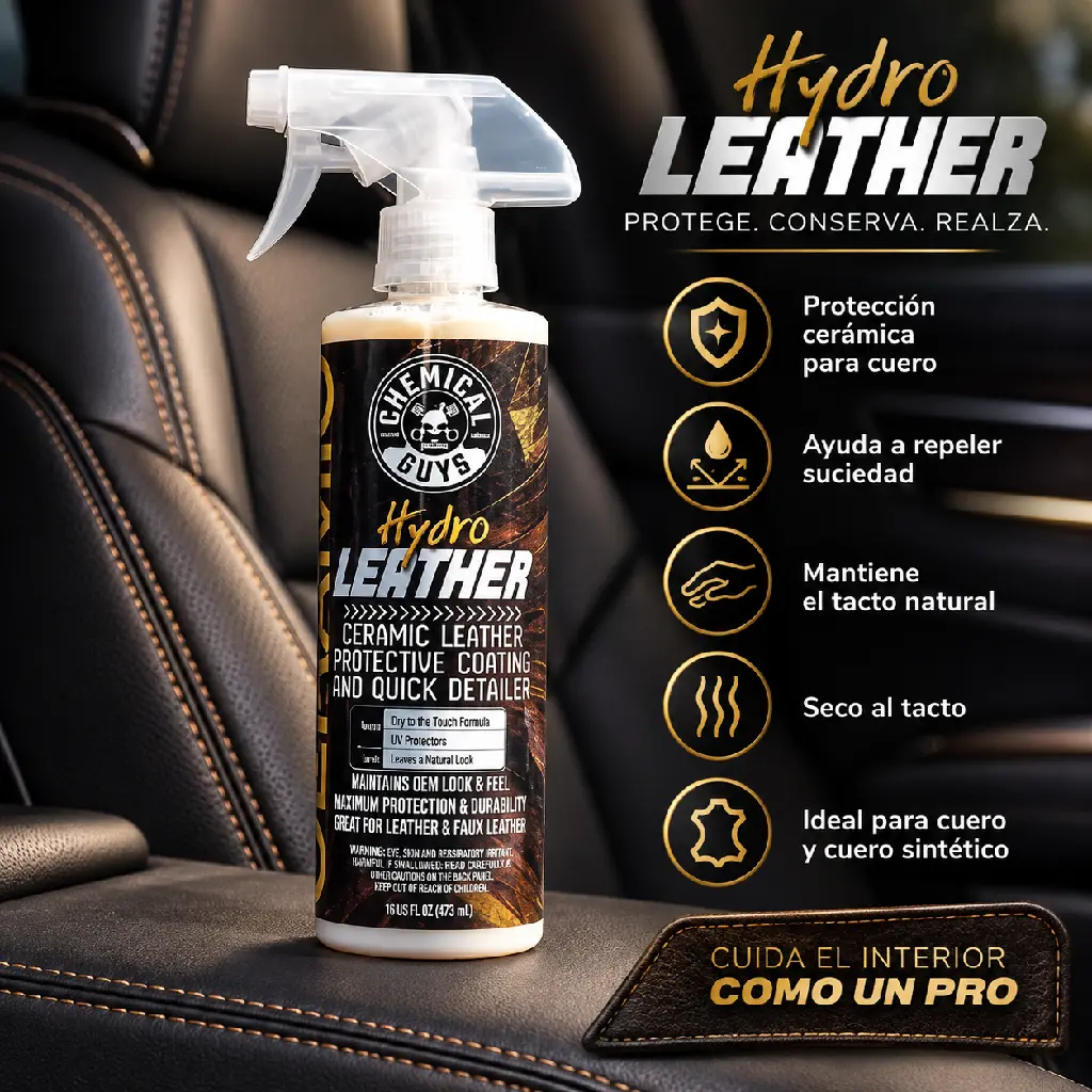 chemical-guys-hydroleather-473ml-protector-ceramico-cuero-beneficios.webp