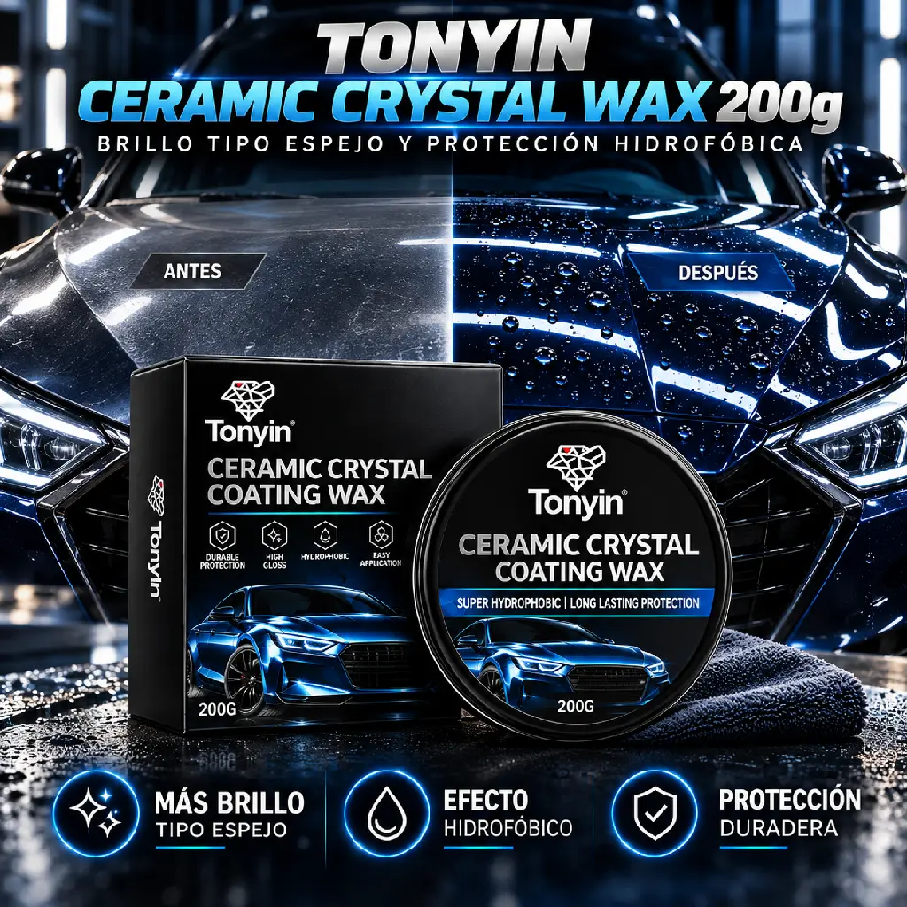 tonyin-ceramic-crystal-wax-200g-antes-despues-brillo-hidrofobico.webp