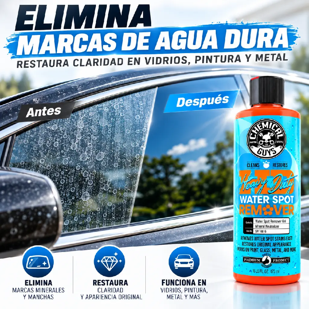 chemical-guys-water-spot-remover-antes-despues-marcas-agua-dura.webp