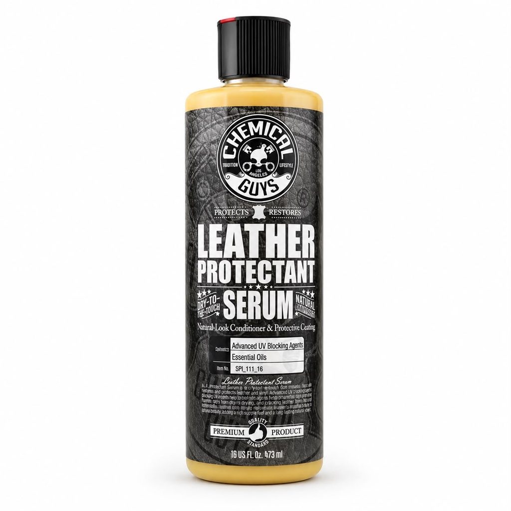 [SPI_111_16] Protector Cuero Auto Chemical Guys Leather Serum 473ml