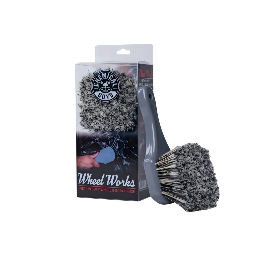 [ACCG09] Cepillo Llantas Wheel Works Brush (gris) Chemical Guys