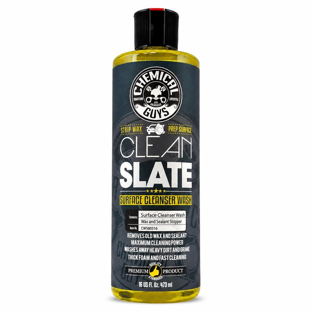 [CWS80316] Shampoo Chemical Guys Auto Removedor Cera Clean Slate 473 Ml