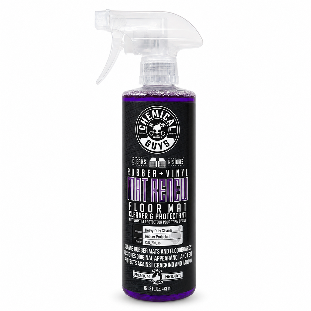 [CLD_700_16] Chemical Guys Mat Renew Limpia Restaura y Protege Goma 473 ml