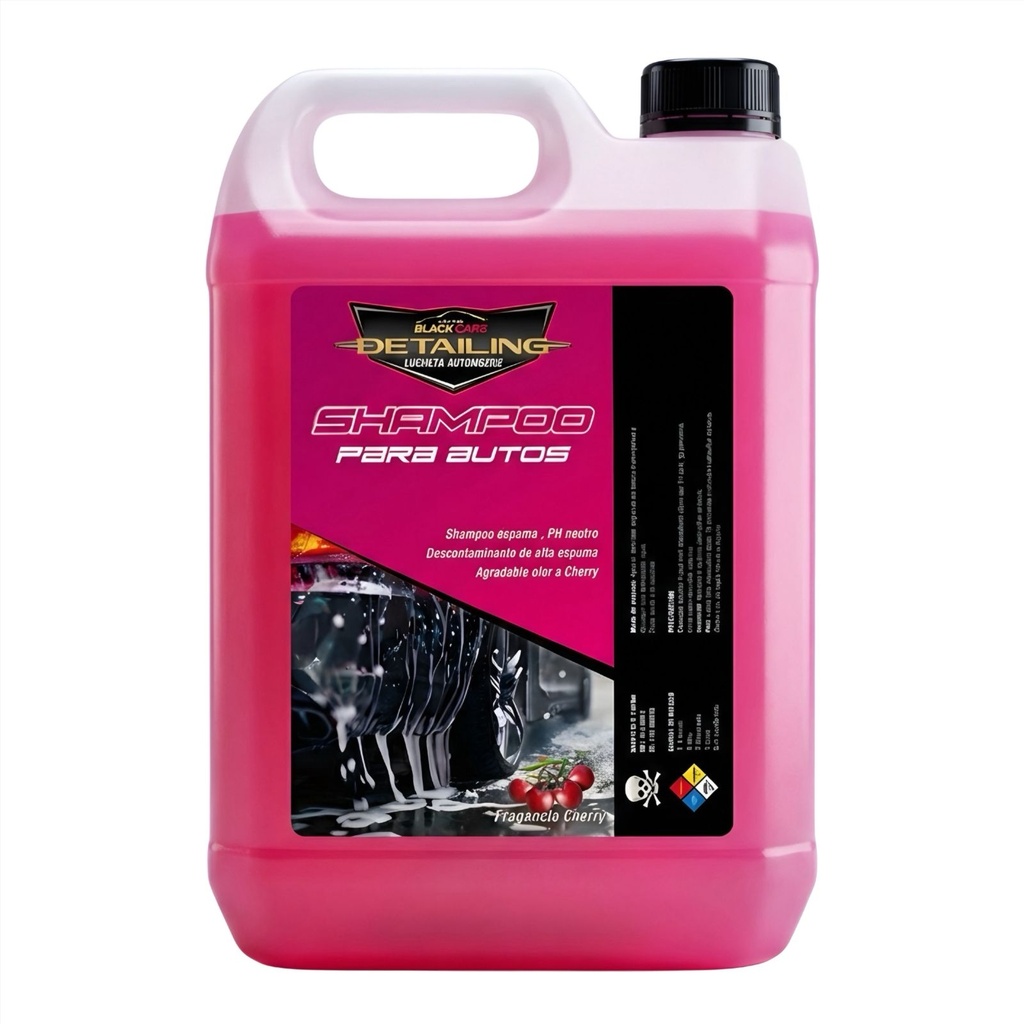 [Shampoo_Black_Cars] Shampoo Auto Espuma Activa Ph Neutro Black Cars Snow Foam