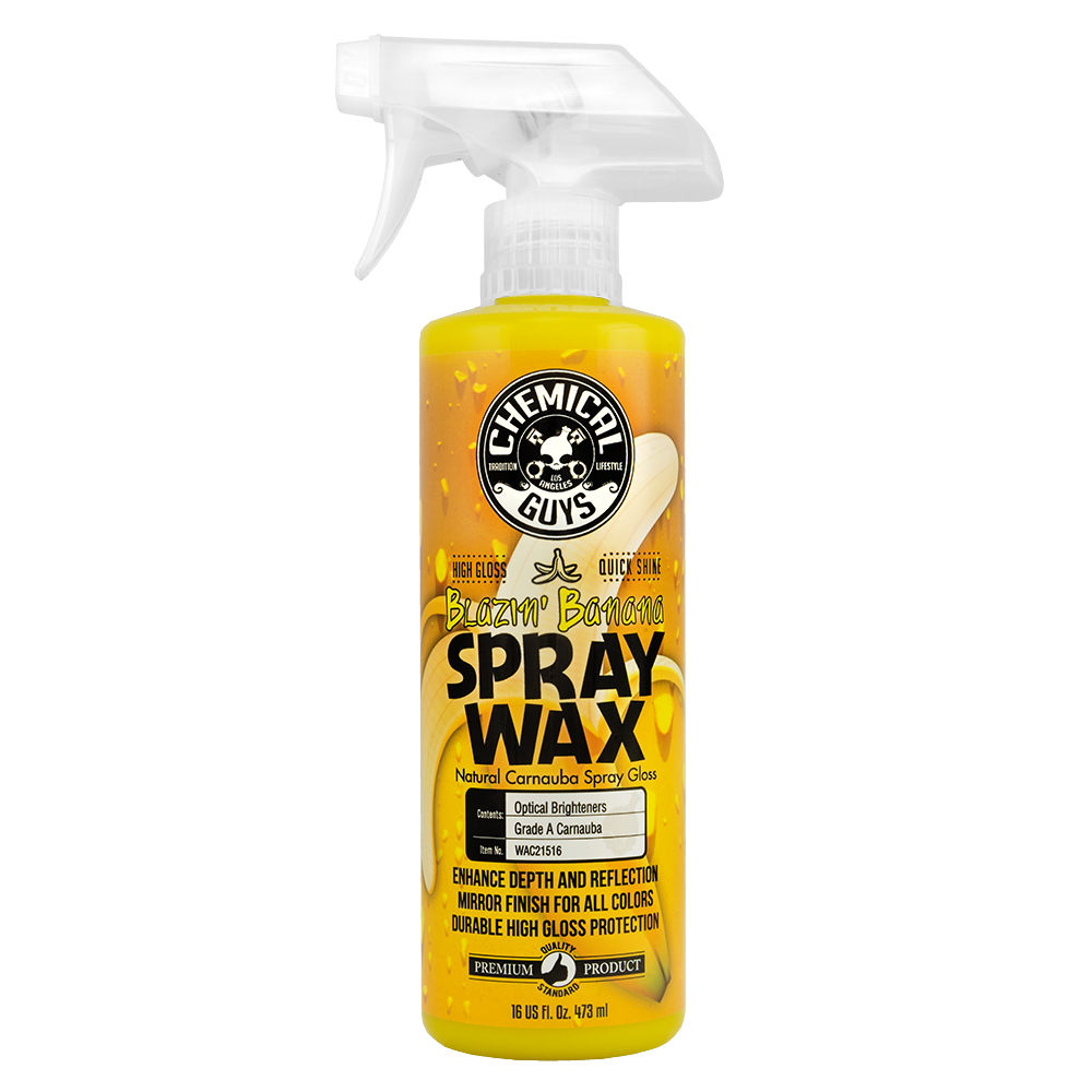[WAC21516] Chemical Guys Blazin Banana Natural Carnauba Spray Wax 16oz Spray