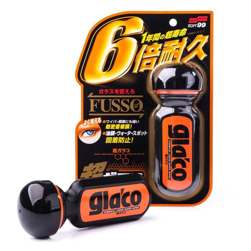 [Ultra_Glaco_soft99] Soft99 Glaco Fusso-repelente Agua Parabrisas 1 Año Duracion