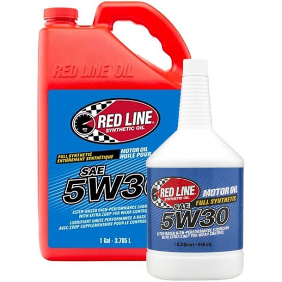 Kit Aceite 5w30 Motor Red Line Sintético Ester Kit 4.73 Litros
