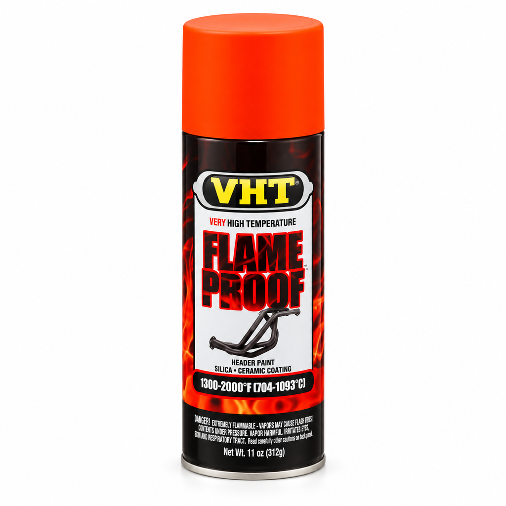 Pintura Escape Vht Flameproof Alta Temperatura Orange