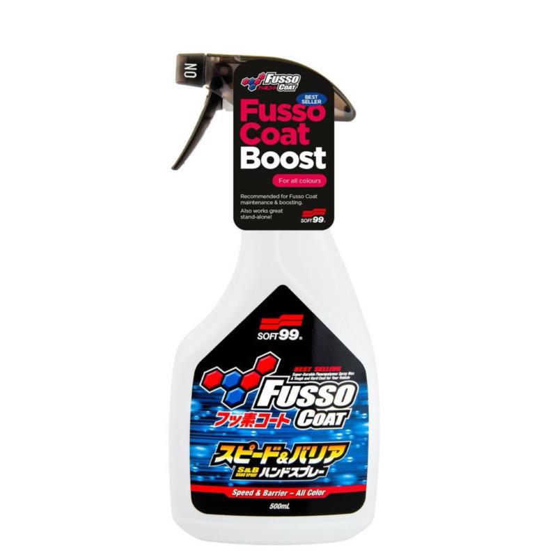 [cera_fusso_coat_soft99] Cera Auto Soft99 Fusso Coat Brillo Spray Sellador Hidrofobia
