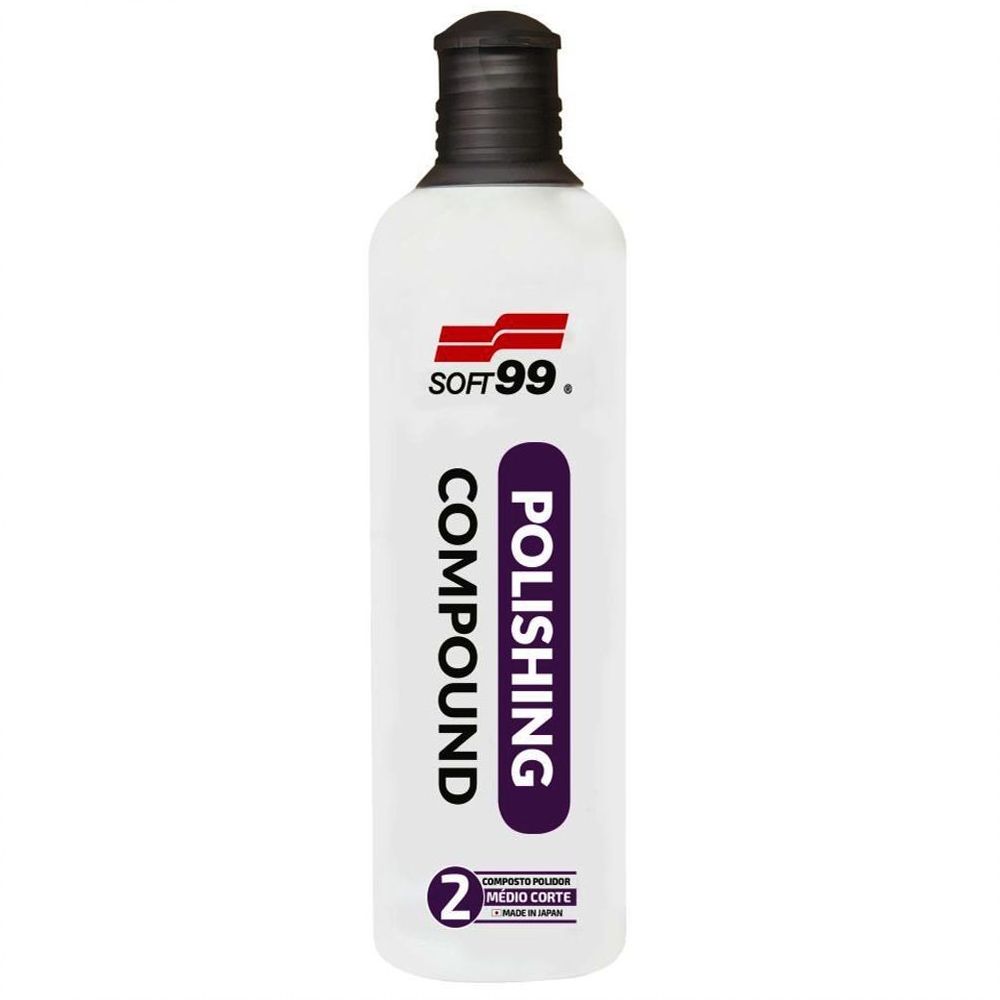 [Pulimento_polishing_soft99] Pasta Pulir Auto Corte Medio Soft99 Quita Rayones Medium Cut